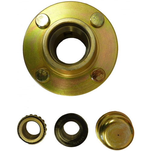 Unbraked trailer hub stud x - hub, 4