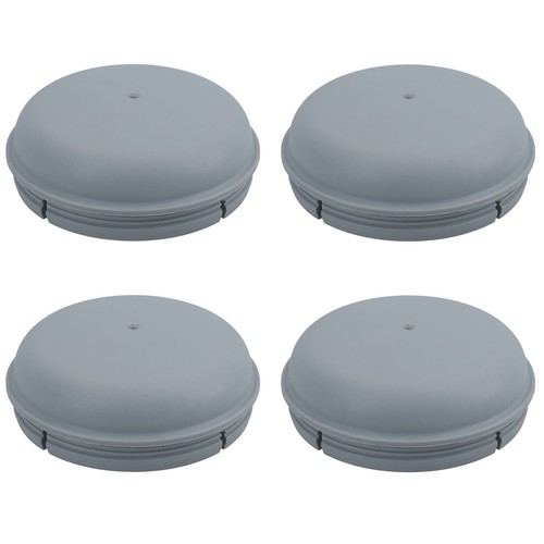 Grey plastic hub cap - grey,
