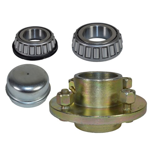 Unbraked trailer hub stud - unbraked, 4