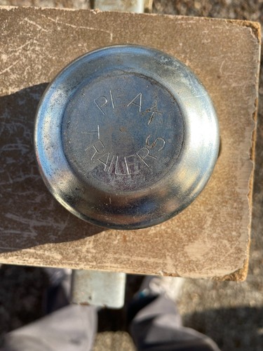 Trailer hub grease bearing cap - hub,