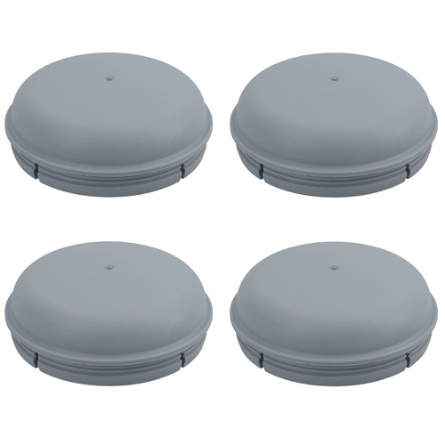 Grey plastic hub cap - grey,